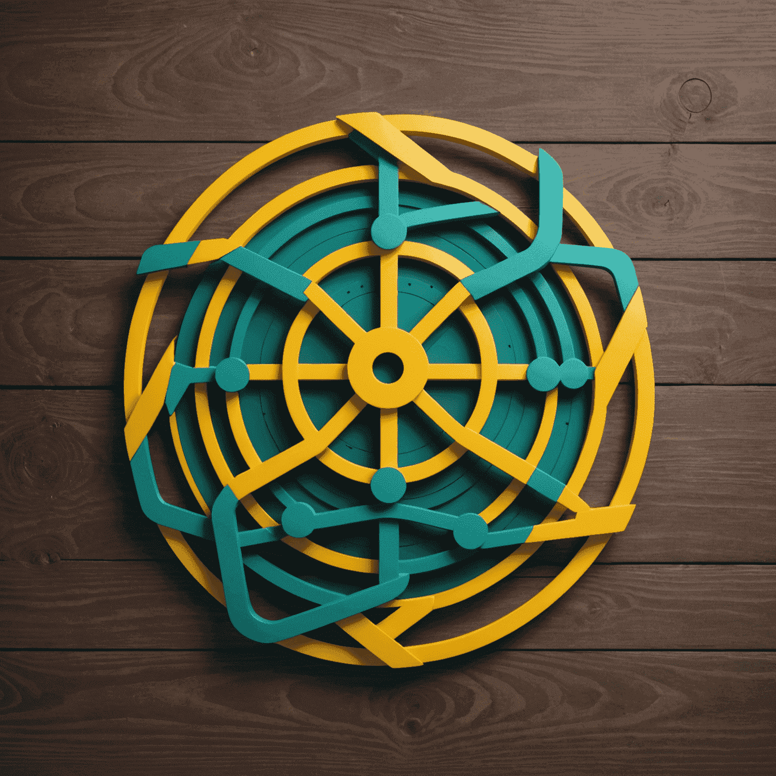 NexusPlan SA logo featuring a stylized nexus of connections in teal and yellow, symbolizing smart financial connections